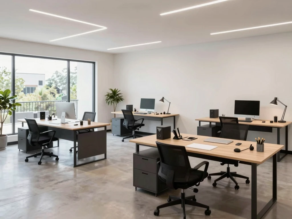 Dlixanarthitphel studio interior in Austin showing design workspace